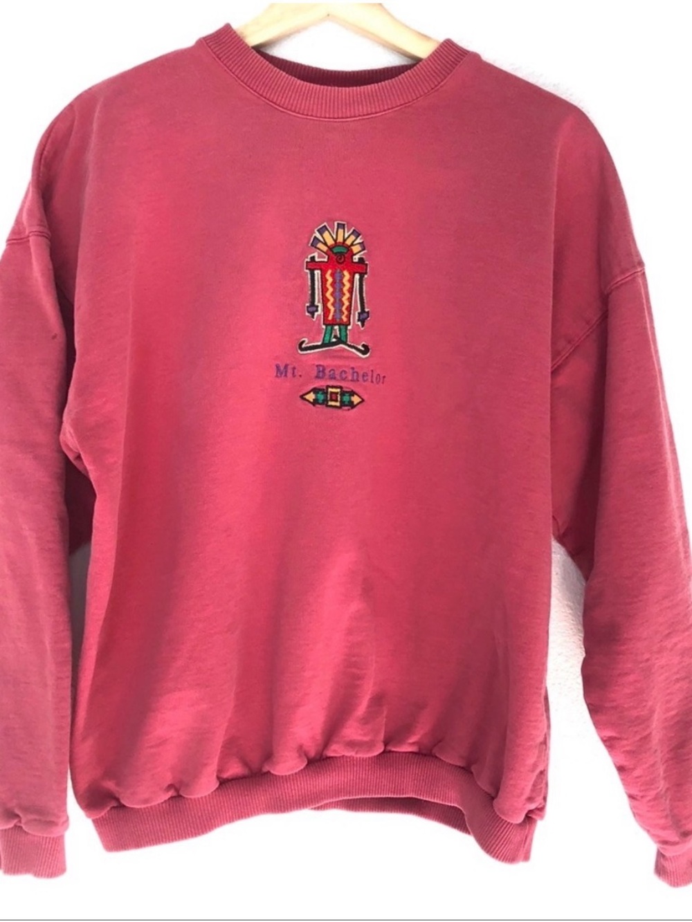 Vintage Mt. Bachelor Oregon Crewneck Sweater